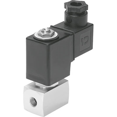 Festo Solenoid Valve VZWD-L-M22C-M-G14-60-V-1P4-4 , 2 port(s) , NC, 24 V dc, 1/4in