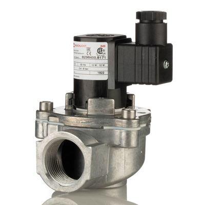 Norgren Pneumatic Control Valve 8296300.8171.02400, 2 port(s) , NC, 24 V dc, 3/4in