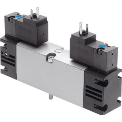 Festo Solenoid Valve VSVA-B-B52-ZH-A1-3AC1, 5 port(s) , 230 V ac, 26mm