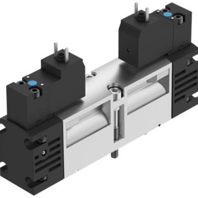 Festo Solenoid Valve VSVA-B-P53C-ZH-A1-5C1, 5 port(s) , Normally Closed, 12 V dc, 26mm
