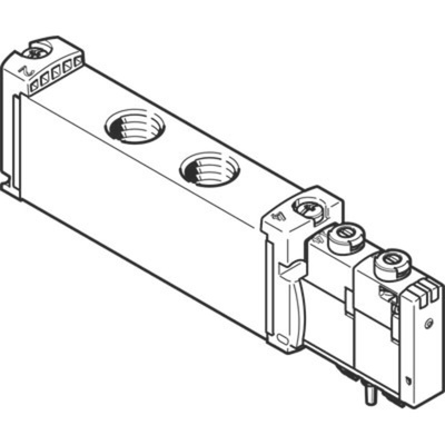 Solenoid Valve, 24 V dc, 1/4in