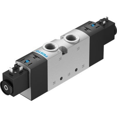 Solenoid Valve, 5 port(s) , 24 V dc, 1/4in