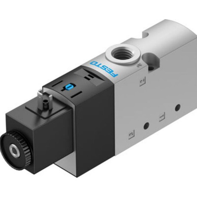 Solenoid Valve, 3 port(s) , Normally Closed, 24 V dc, 1/4in