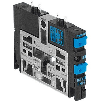 Festo Solenoid Valve CPV10-M1H-2OLS-2GLS-K-M7, 1 port(s) , NO/NC, 24 V dc, 2/2in