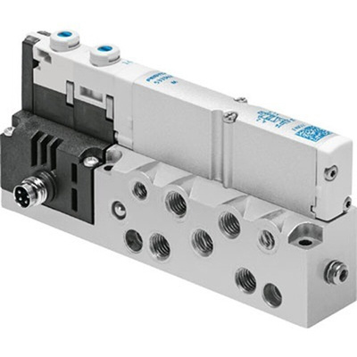 Festo Solenoid Valve VMPA14-M1H-NS-S-G1/8-PI, 2 port(s) , NO, 24 V dc, 3/2in
