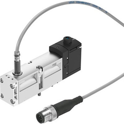 Festo Solenoid Valve VSVA-B-M52-MZTR-A1-1T1L-APX-0.5, 1 port(s) , 24 V dc, 5/2in