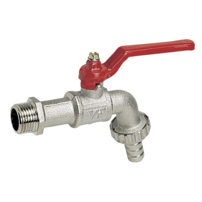 RS PRO Chrome Plated Brass Lever Bib Tap, 3/4in