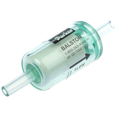 Parker, 1/4 in G Nylon Disposable Inline Filter 5.4SCFM