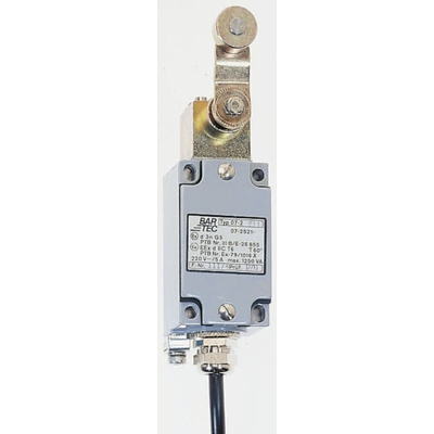 07-2911-1530/30 | Bartec Snap Action Plunger Limit Switch, NO/NC, IP66, Plastic, 250V dc Max, 400V ac Max