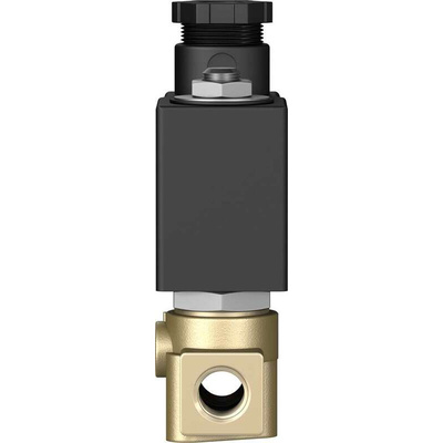 Festo Solenoid Valve VZWD-L-M22C-M-G18-40-V-1P4-8 , 2 port(s) , NC, 24 V dc, 1/8in