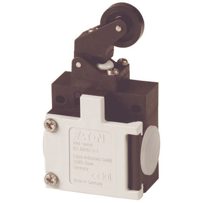 034858  ATR-11-S/IA/ARG | Eaton Snap Action Roller Limit Switch, 1NC/1NO, IP65, Plastic, 600V ac Max