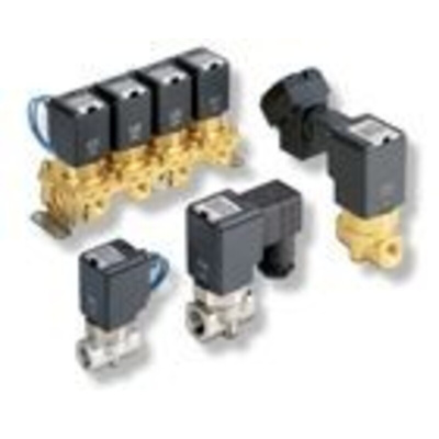2 port NC solenoid valve water DIN connector 24V dc 4mm orifice 1/4" bspp ported SUS EPDM