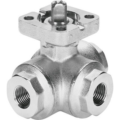 Festo Pneumatic 3 port Valve Actuator - Double Acting, 63bar Operating Pressure