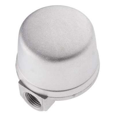 RS PRO 1 bar Aluminium Heating Oil Filter, 1/2 in BSPP, 81 x 81 x 84mm