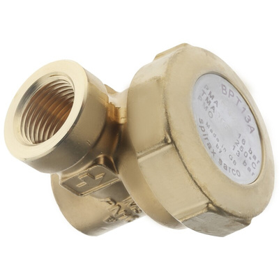 Spirax Sarco 13 bar Brass Thermostatic Steam Trap, 1/2 in BSP Female