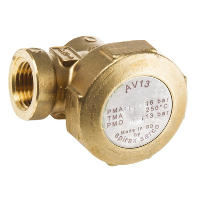 Spirax Sarco Brass Air Vent 1/2 in BSPP