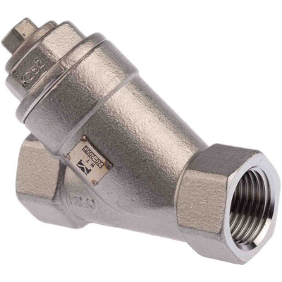 RS PRO, 1/2 in BSP Stainless Steel Y Strainer