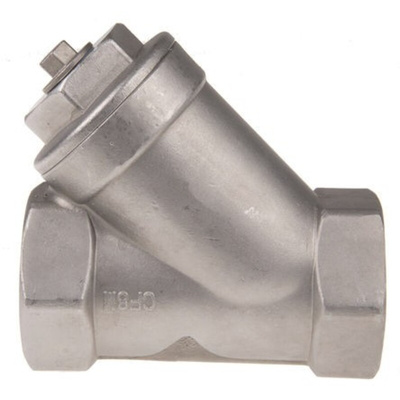 RS PRO, 1-1/4 in BSP Stainless Steel Y Strainer