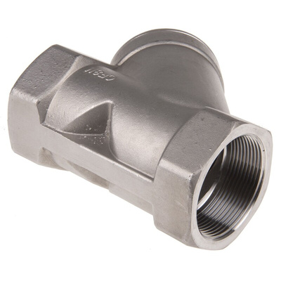 RS PRO, 2 in BSP Stainless Steel Y Strainer
