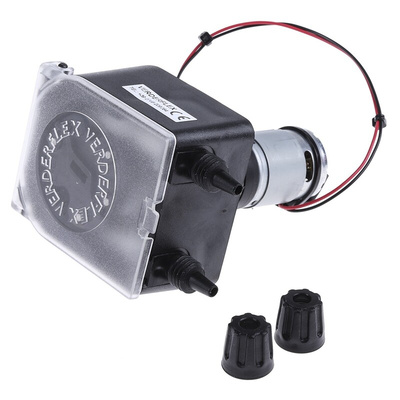 Verderflex Peristaltic Electric Operated Positive Displacement Pump, 0.12L/min, 1 bar, 12 V dc