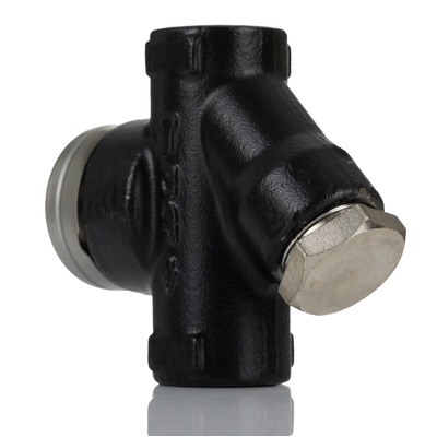 RS PRO 42 bar Carbon Steel Thermodynamic Steam Trap, 3/4 in BSP Female