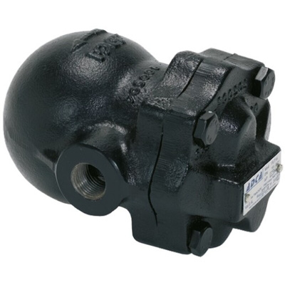 RS PRO 10 bar Iron Float & Thermostatic Steam Trap, 3/4 in BSP Female