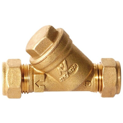 Altecnic, 22 mm Compression Brass Y Strainer