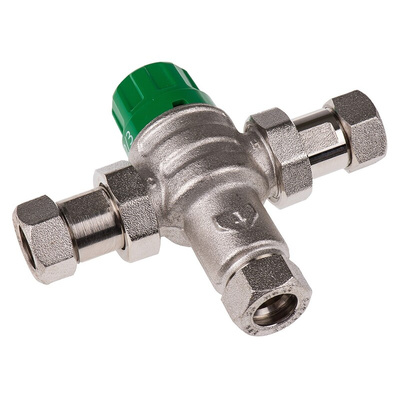 Reliance Brass Thermostatic Mixing Valve, 15mm