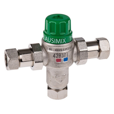 Reliance Brass Thermostatic Mixing Valve, 15mm