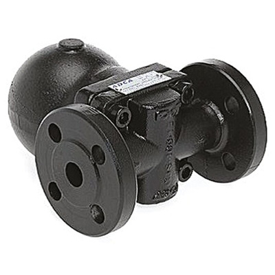 Valsteam ADCA 4.5 bar SG Iron Float & Thermostatic Steam Trap, 3/4 in