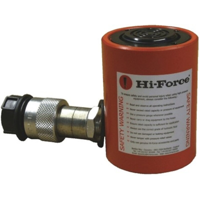 Hi-Force Single, Portable Low Height Hydraulic Cylinder, HLS201, 20t, 44mm stroke