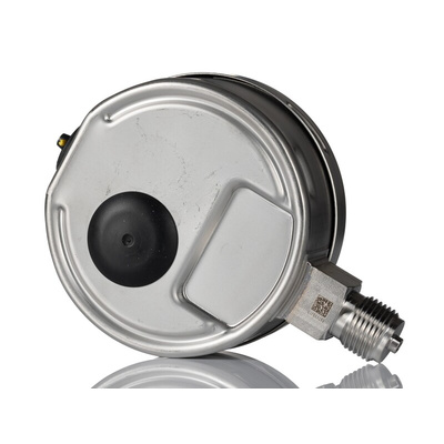 RS PRO G 1/2 Analogue Pressure Gauge 1bar Bottom Entry, RS Calibration