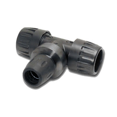Transair 16 Bar Reducing Tee, 40mm outside diameter
