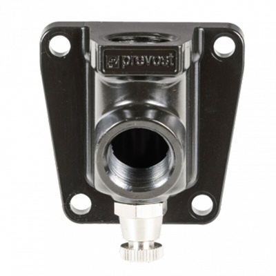 PREVOST FEMALE THREAD SINGLE WALL BRACKET