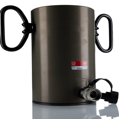RS PRO Single, Portable Hollow Plunger Hydraulic Cylinders, 60t, 100mm stroke