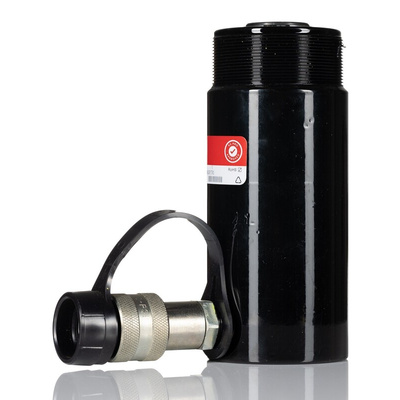 RS PRO Single, Portable Hollow Plunger Hydraulic Cylinders, 12t, 80mm stroke