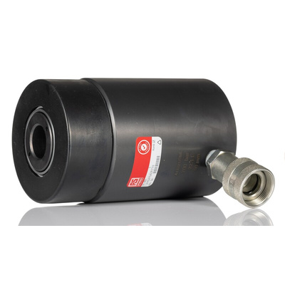 RS PRO Single, Portable Hollow Plunger Hydraulic Cylinders, 22t, 50mm stroke