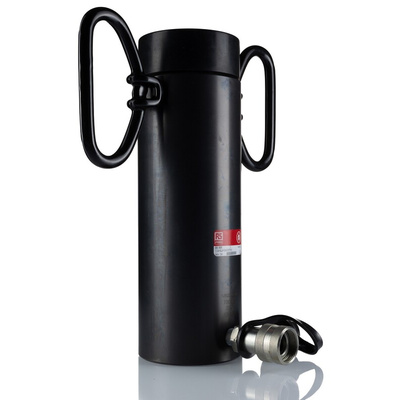 RS PRO Single, Portable Hollow Plunger Hydraulic Cylinders, 22t, 150mm stroke