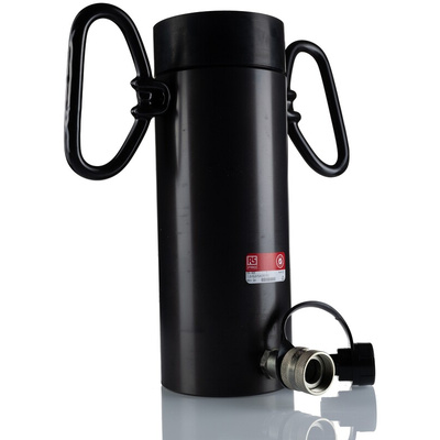 RS PRO Single, Portable Hollow Plunger Hydraulic Cylinders, 30t, 150mm stroke