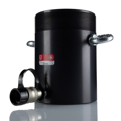 RS PRO Single, Portable Hollow Plunger Hydraulic Cylinders, 60t, 80mm stroke