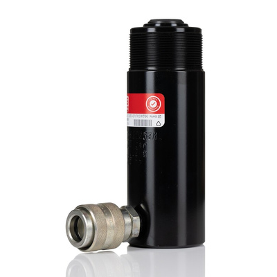RS PRO Single, Portable General Purpose Hydraulic Cylinder, 10t, 105mm stroke