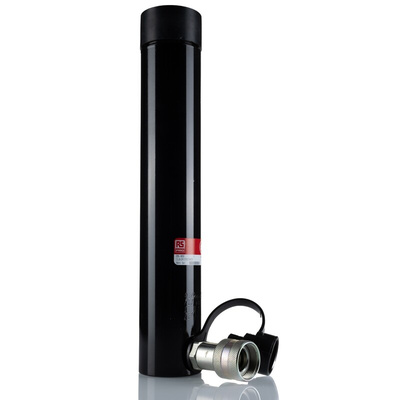 RS PRO Single, Portable General Purpose Hydraulic Cylinder, 10t, 257mm stroke
