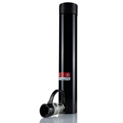 RS PRO Single, Portable General Purpose Hydraulic Cylinder, 10t, 257mm stroke