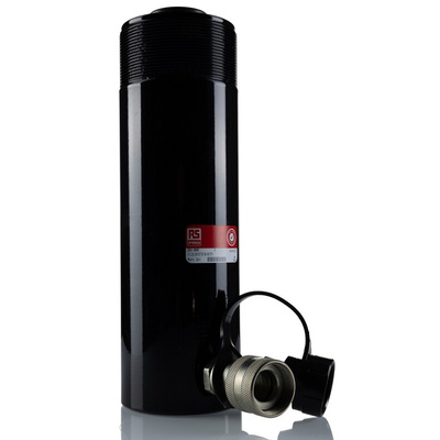 RS PRO Single, Portable General Purpose Hydraulic Cylinder, 23t, 159mm stroke