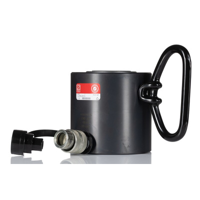 RS PRO Single, Portable Low Height Hydraulic Cylinder, 50t, 60mm stroke