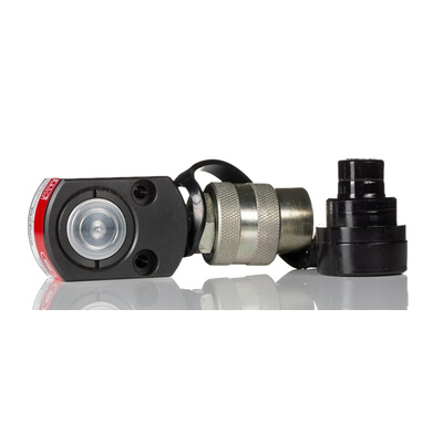 RS PRO Single, Portable Low Height Hydraulic Cylinder, 4t, 16mm stroke
