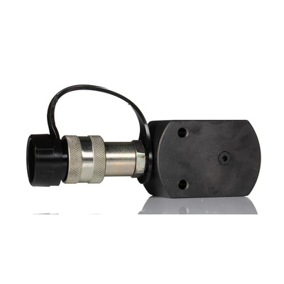 RS PRO Single, Portable Low Height Hydraulic Cylinder, 10t, 11mm stroke