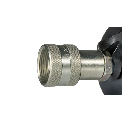 RS PRO Single, Portable Low Height Hydraulic Cylinder, 22t, 11mm stroke