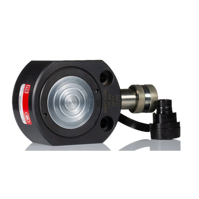 RS PRO Single, Portable Low Height Hydraulic Cylinder, 30t, 13mm stroke