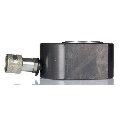 RS PRO Single, Portable Low Height Hydraulic Cylinder, 50t, 16mm stroke